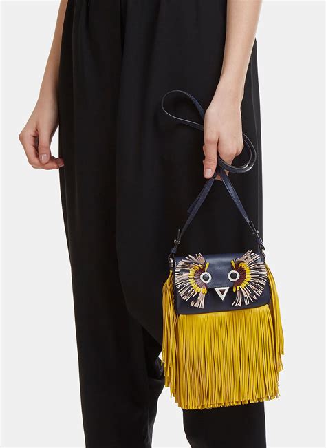 fendi micro baguette fringe owl fake|fendi baguette authentication.